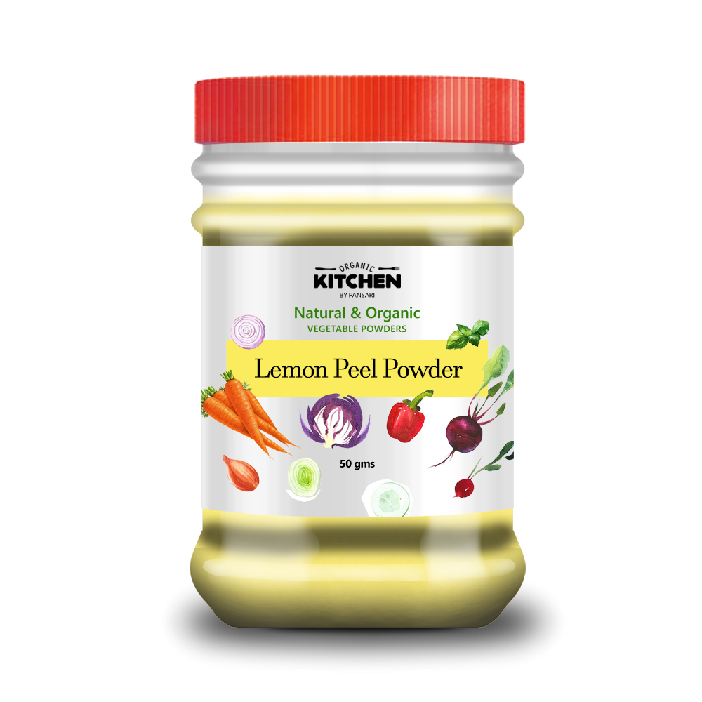 Organic Kitchen's Lemon Zest (Peel) Powder
